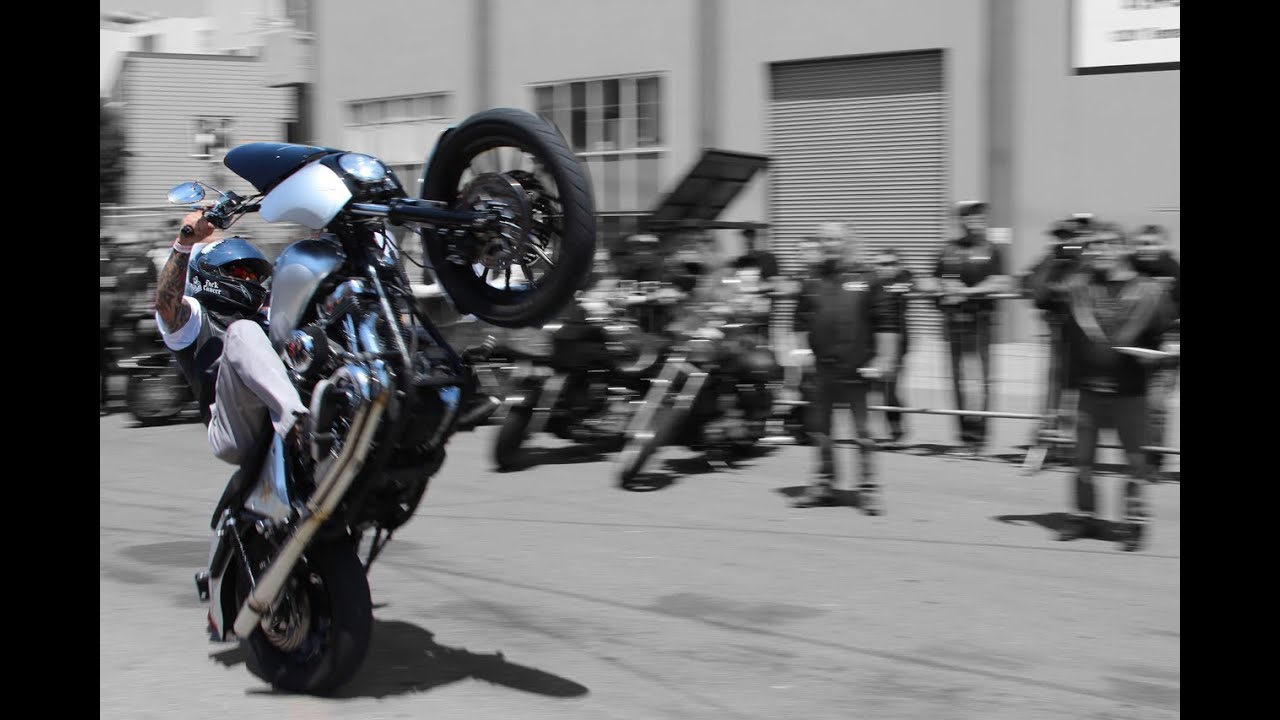 HELLS ANGELS | STUNTS WHEELIES & BURN OUTS | Keep Jess Free Fundraiser @ Frisco Clubhouse