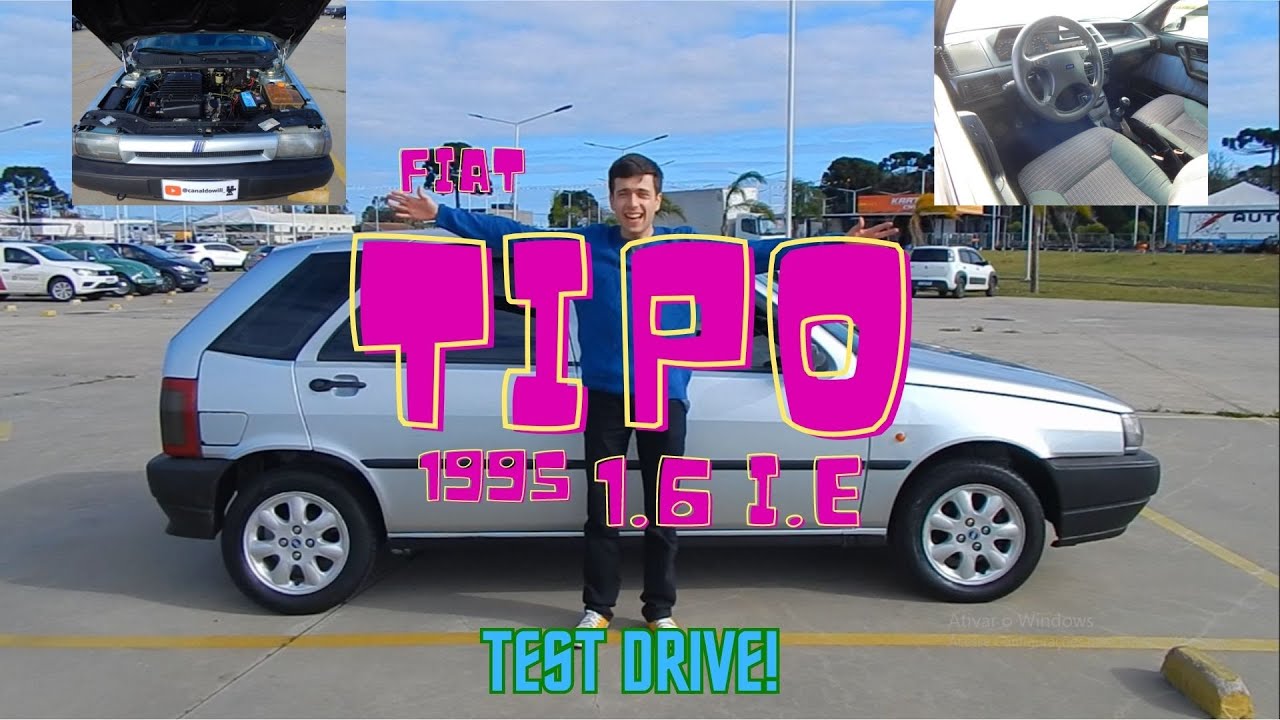 Fiat tipo 1.6 I.E 1995 - 🚗🎥 Curiosidades, Test Drive