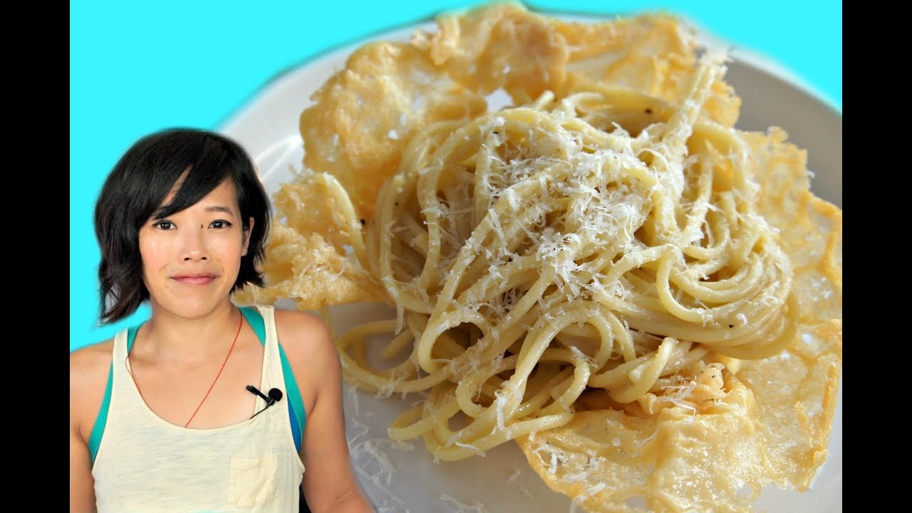Anthony Bourdain Tribute: CACIO E PEPE Cheese & Black Pepper Pasta Recipe Test