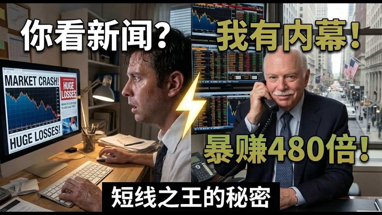 华尔街短线之王，靠‘反着做’28年狂赚480倍！揭秘斯坦哈特的‘信息差’暴利术”