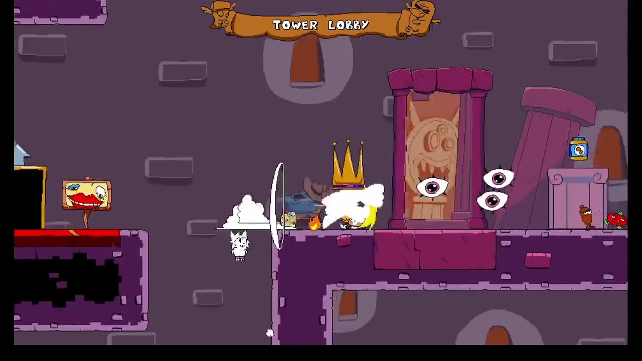 Pizza Tower Cheesed Up - All 3 tutorials but The characters are in the wrong place