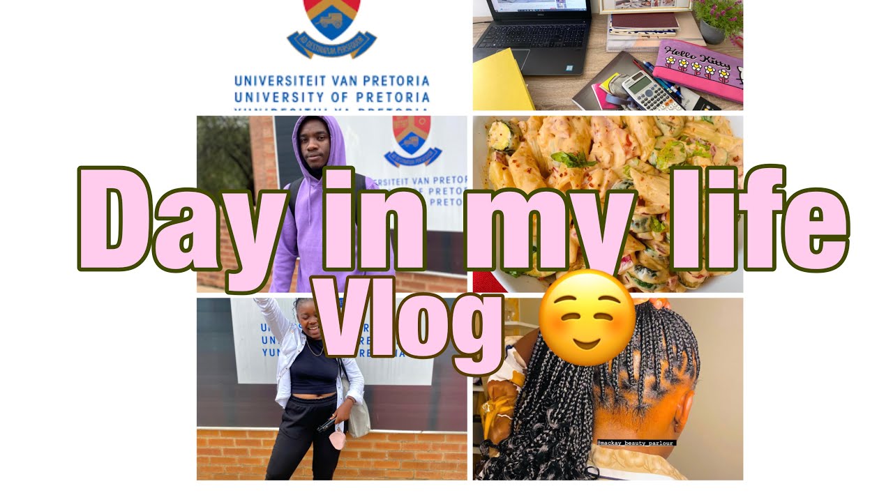 Day in a life|university of Pretoria |South Africa|vlog |study |industrial Engineering Student