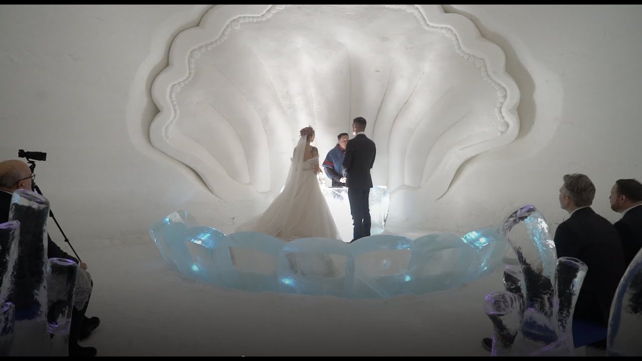 Anthony & Ali Rigby - Lapland Ice Wedding - Feb 2020