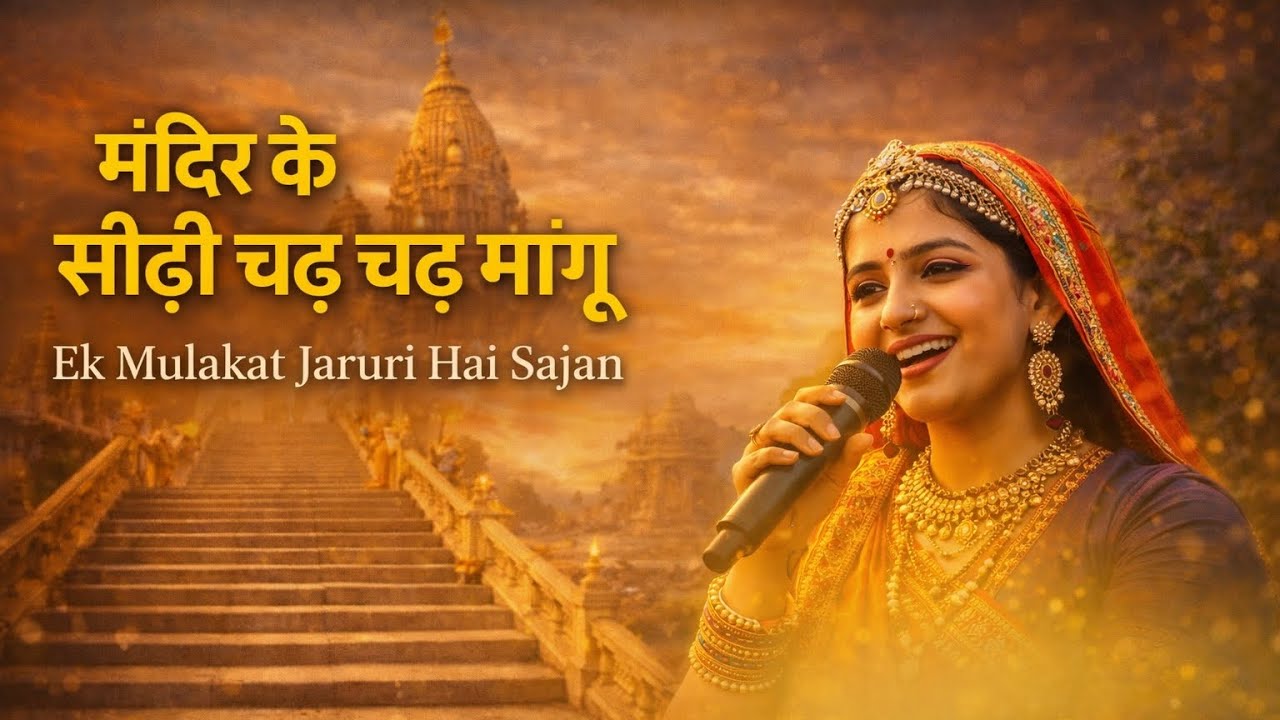 मंदिर के सीढ़ी चढ़ चढ़ मांगू | Ek Mulakat Jaruri Hai sajan | Naga Navtra | Paru Rabari