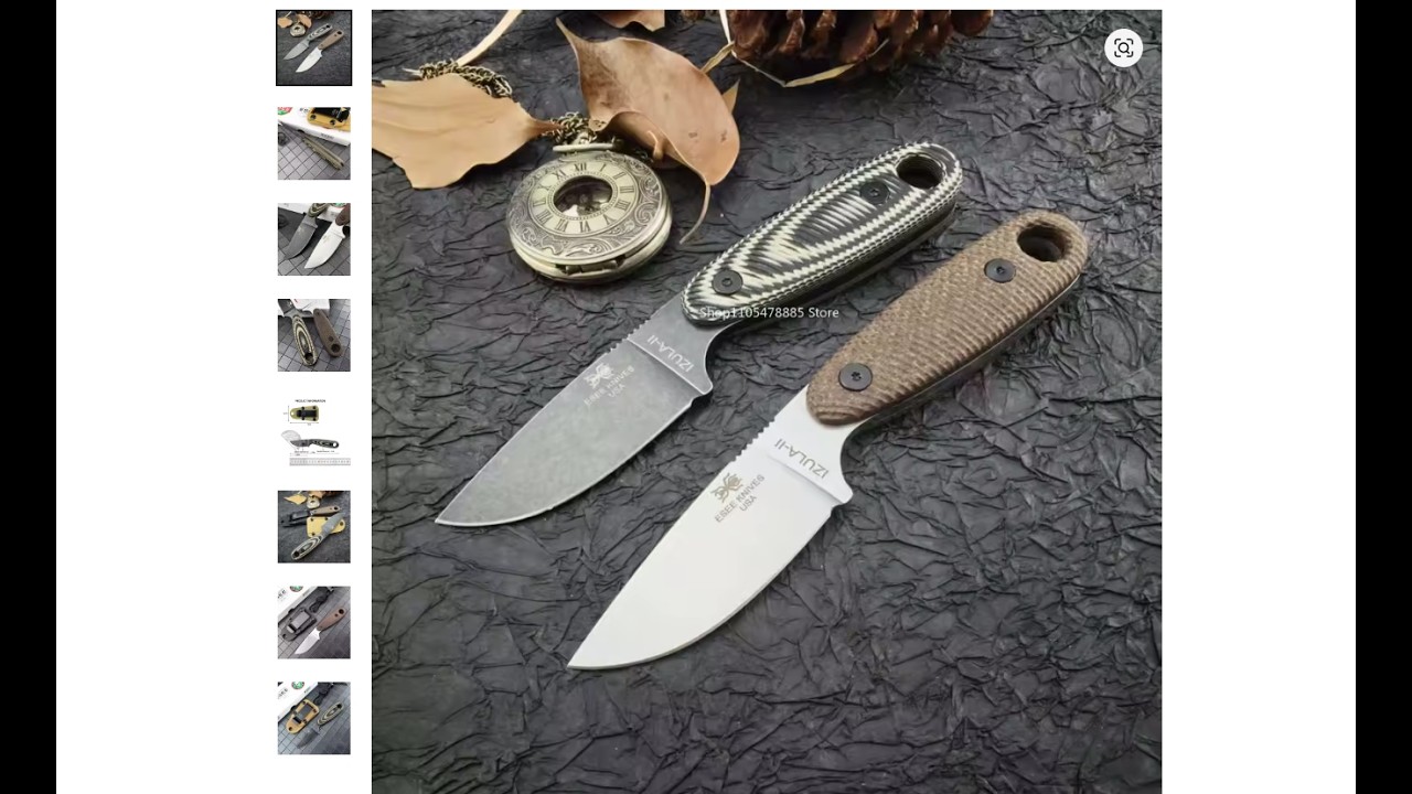 Cuchillo Esse Izula de AliExpress (Unboxing y Test)