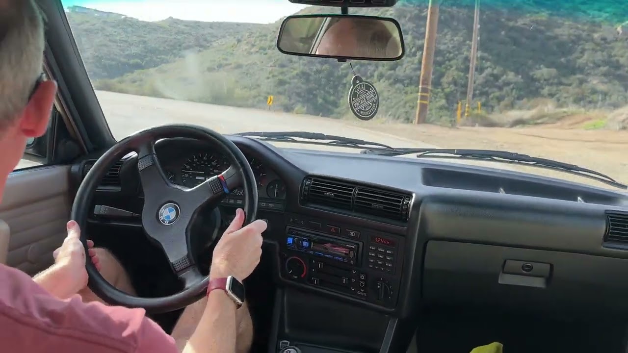BMW E30 325is Malibu Canyon Drive