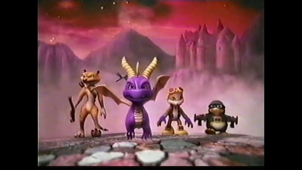 Spyro: A Hero's Tail TV Commercial for PlayStation 2 & GameCube & Xbox - PS2 - NGC - 2004