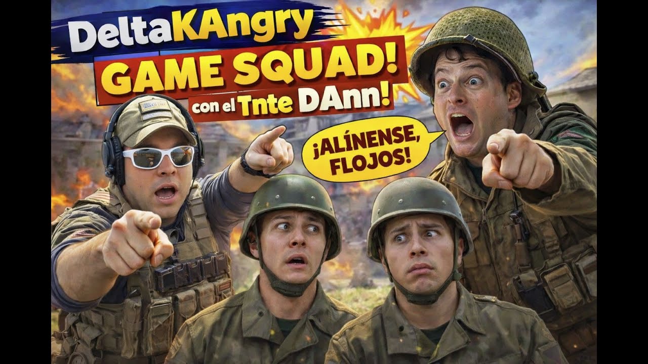 SQUAD con el Tnt DAnn y DEltaKangry entrenando a los REclutas!!!