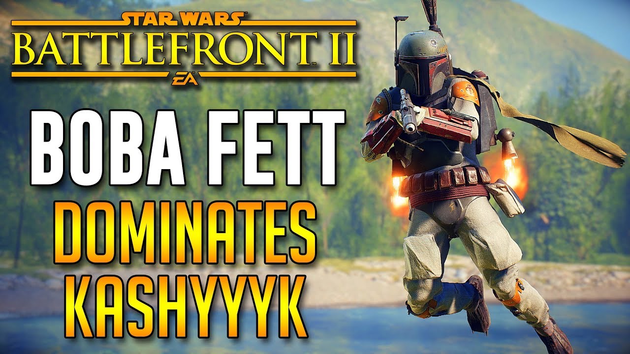 Killstreak Breakdown #8 - Boba Fett Dominates Kashyyyk! Star Wars Battlefront 2