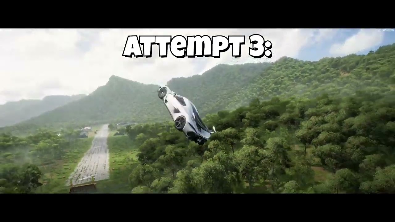 300 MPH Jesko Bridge Landing (5 Attempts)