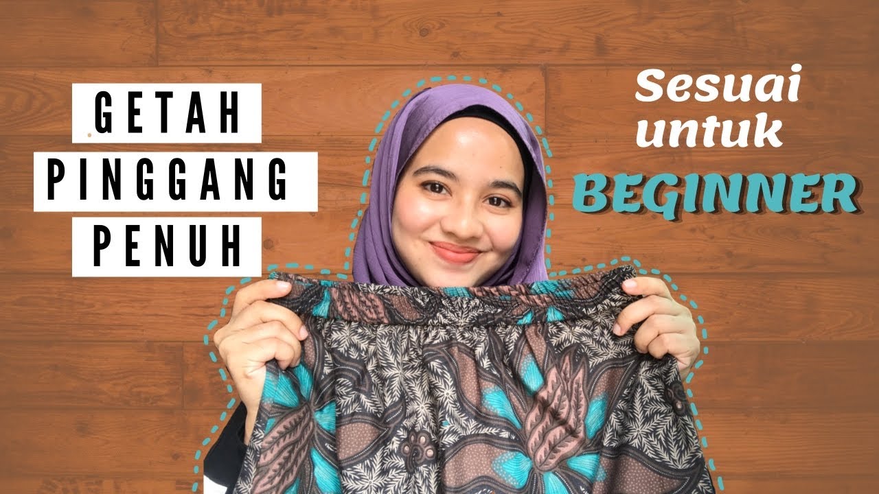Getah pinggang penuh. Senang sangat!!