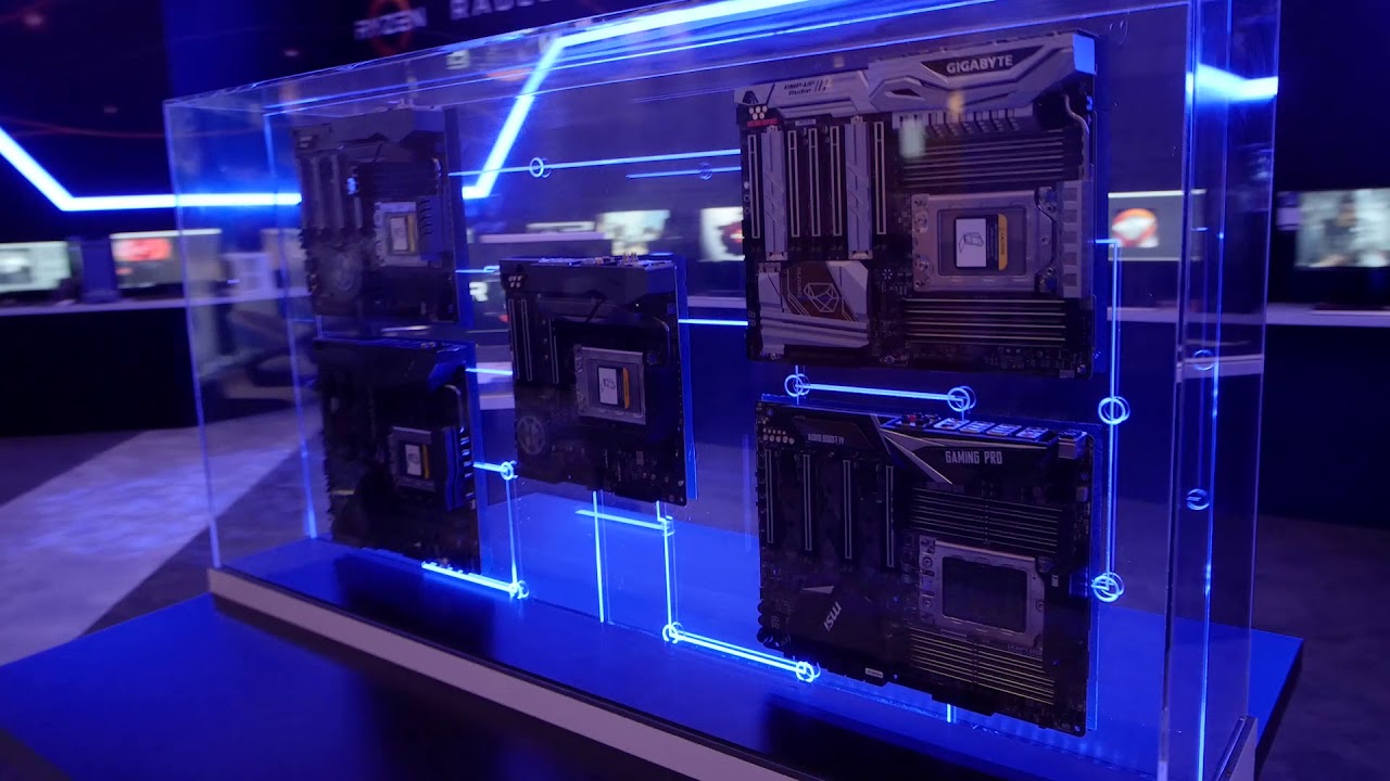 AMD Motherboards at CES 2018