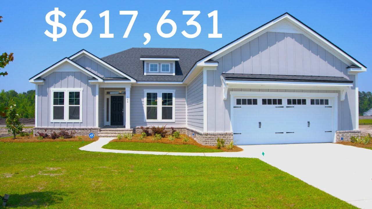 Inside The Luxury $617,631 Forest Lakes Southport III Floor Plan Home Located in Pooler, GA!