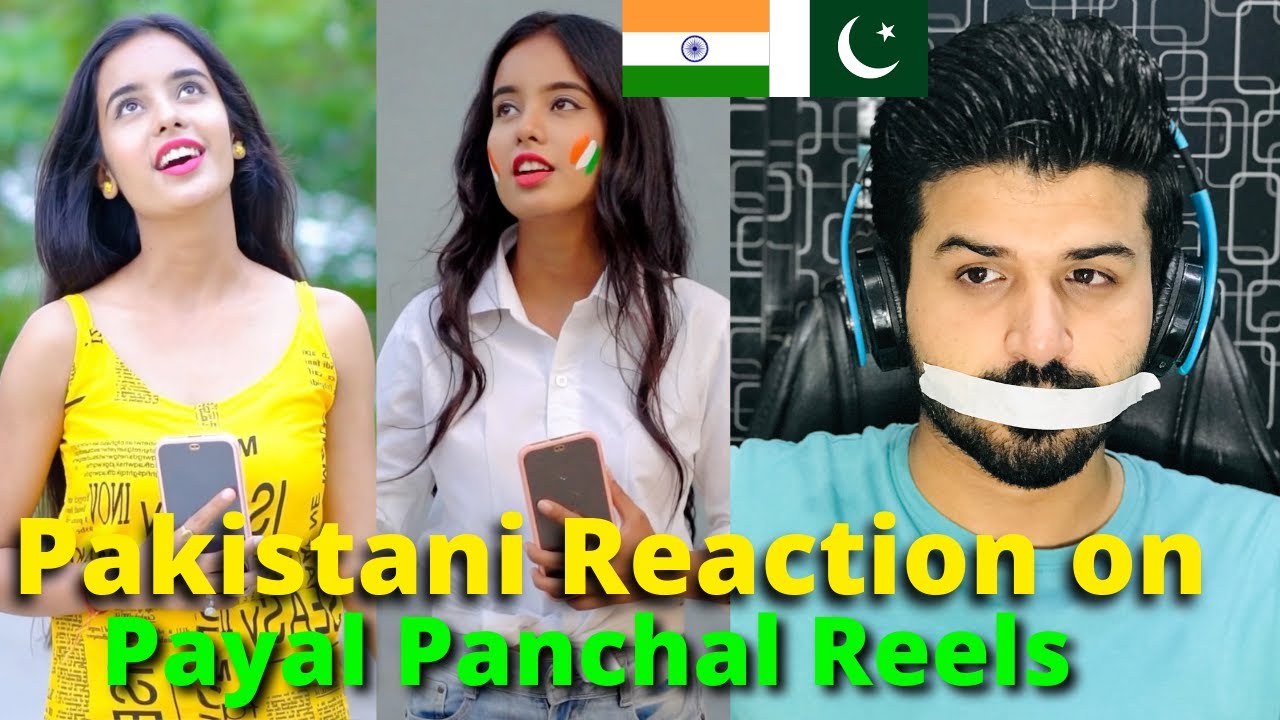 Pakistani React on Payal Panchal Instagram Reels Funny Video | Reaction Vlogger