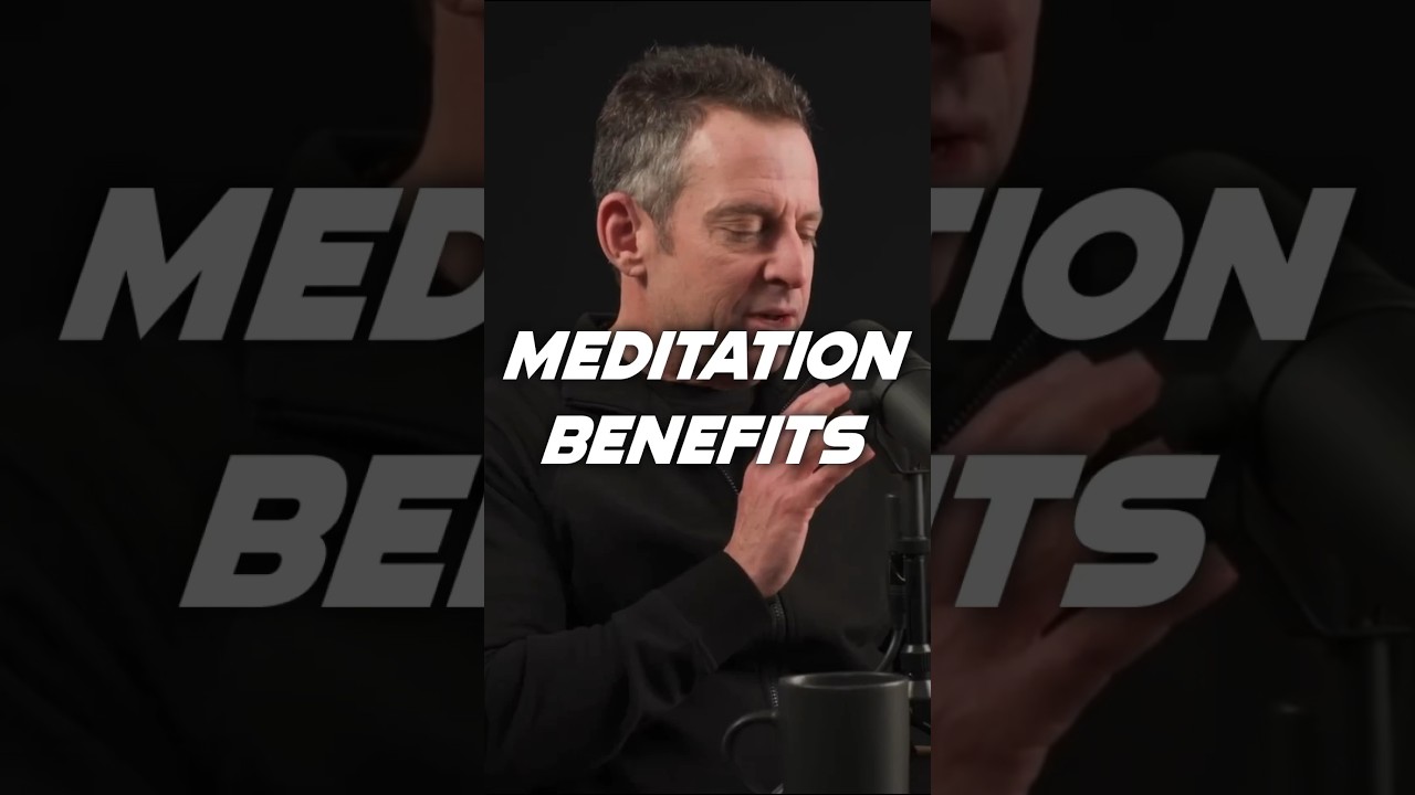 2 Sides of Meditation | Sam Harris #meditation #productivity #andrewhuberman #focus