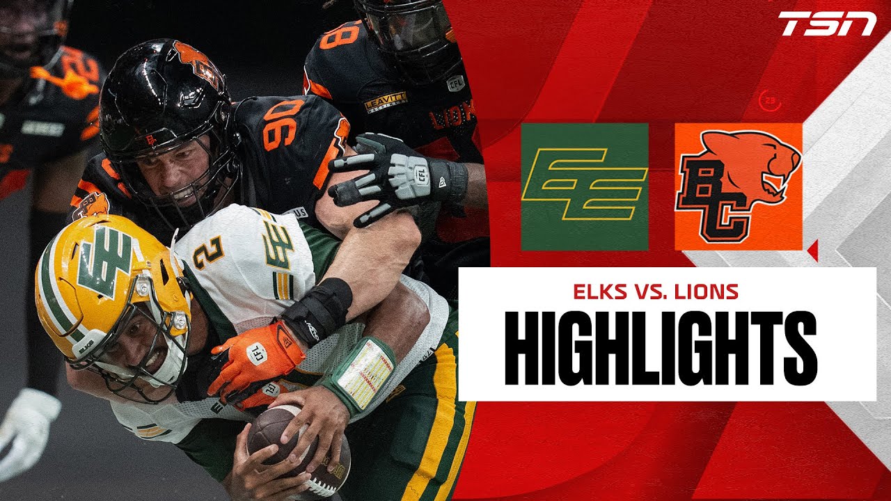 CFL WEEK 1: Edmonton Elks vs. B.C. Lions | FULL HIGHLIGHTS
