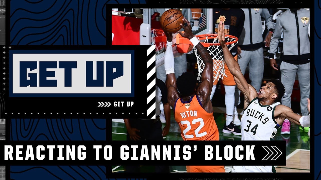 Game 4 highlights and analysis: Perk calls Giannis' block on Deandre Ayton 'mind-boggling' | Get Up