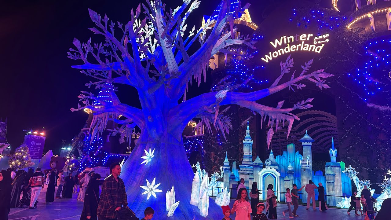 Winter wonderland in Jeddah 🇸🇦