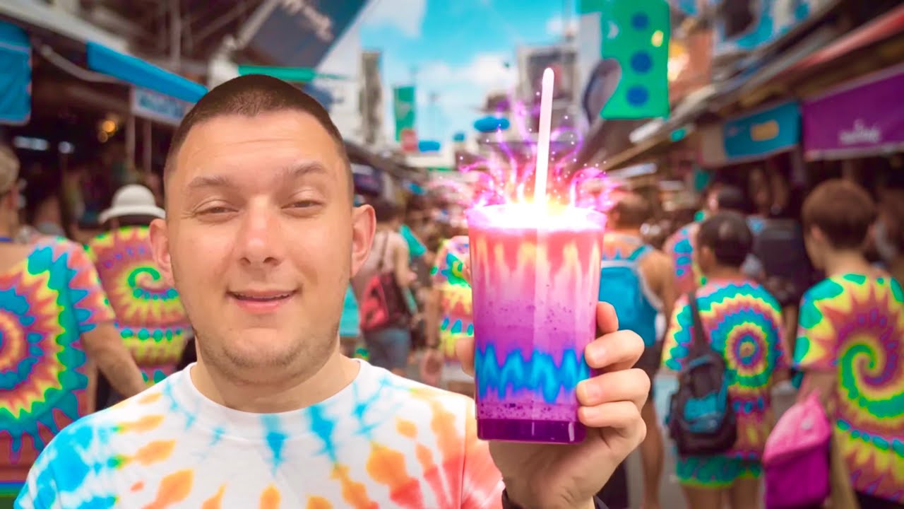 Drinking A MAGIC SMOOTHIE In Thailand🍄🇹🇭(Thailand DAY 28)🇹🇭