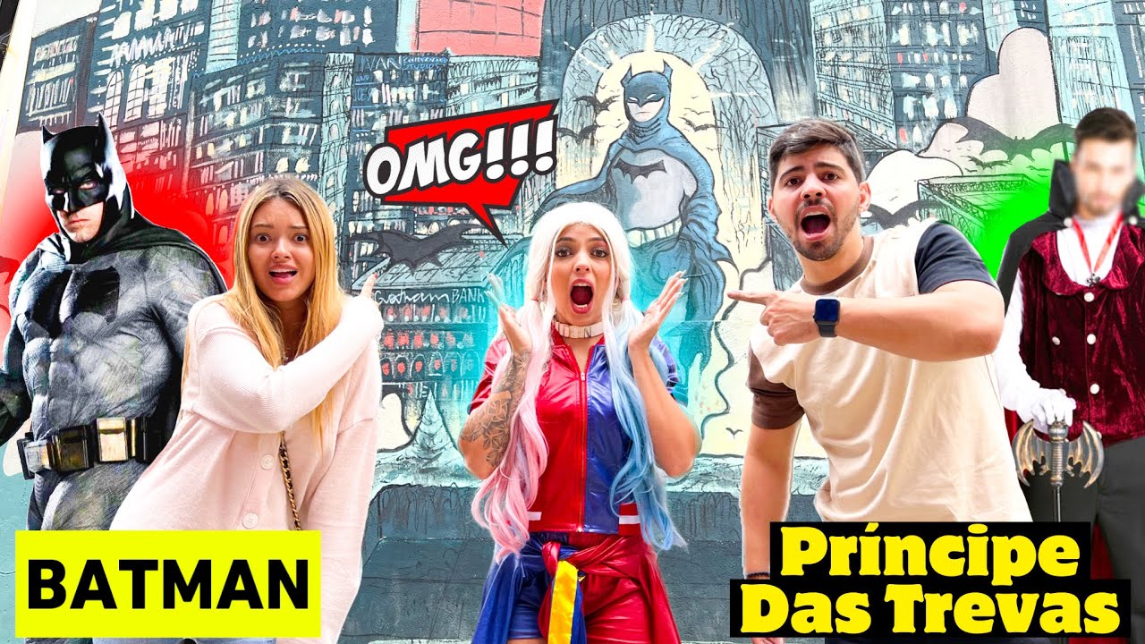 O BATMAN SALVOU A ARLEQUINA SEQUESTRADA!! ENCONTRAMOS ELA !!