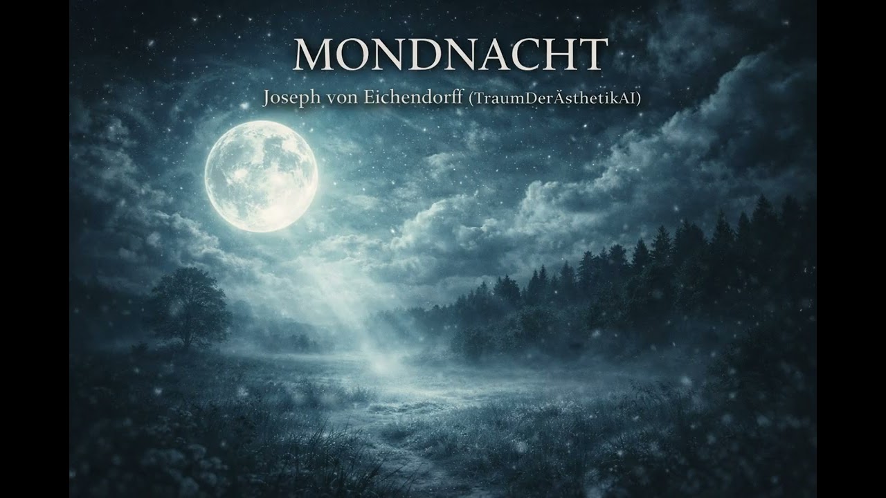 Mondnacht – TraumDerÄsthetikAI(nach Joseph von Eichendorff)
