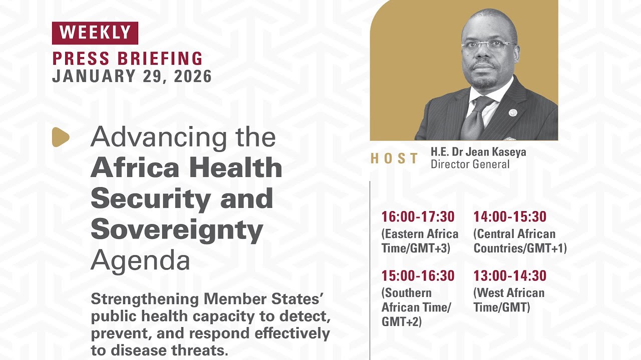 Special briefing on Health Emergencies in Africa|| January 29, 2026