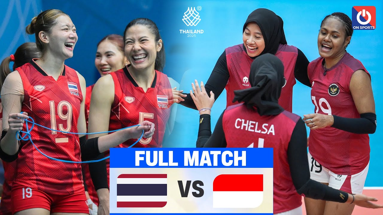 FULL HD | THÁI LAN vs INDONESIA | Chatchu-on cùng dàn sao phô diễn đẳng cấp