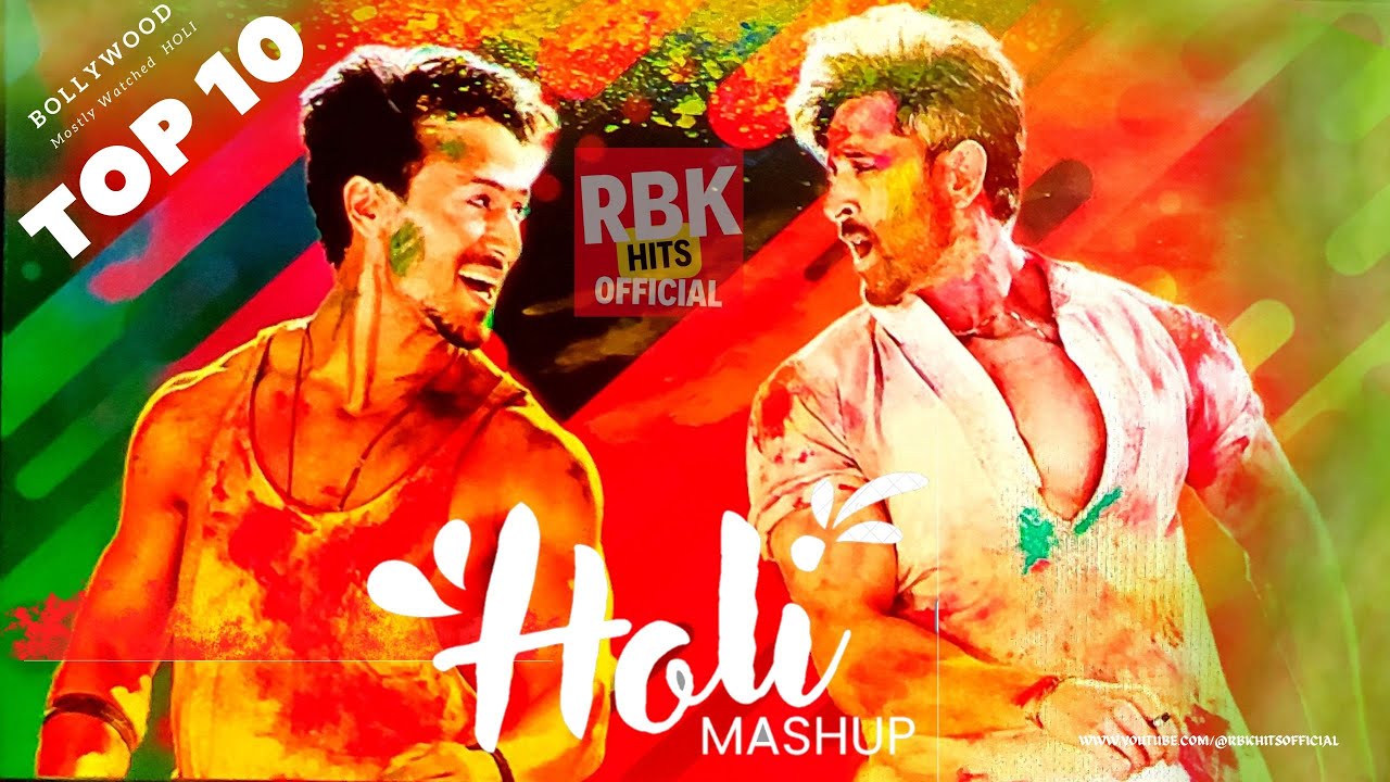 Non Stop Holi Songs 2023 4K| Holi Mix 2023 | Holi Songs 2023 | Bollywood Holi Mix | Holi Mashup 2023