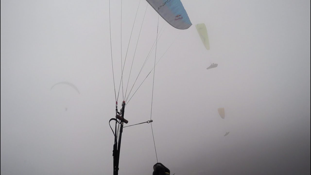 On the edge cloud flying and tense moments before the race start