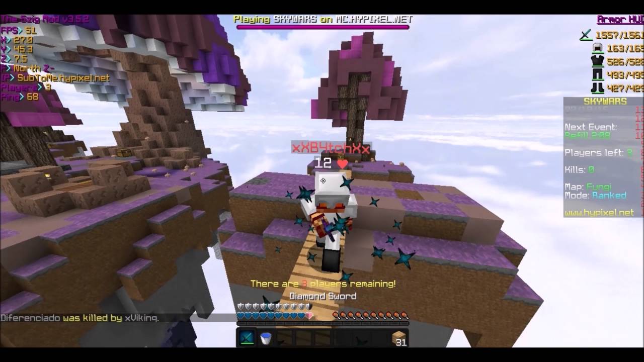 Ranked Skywars Highlights #1 Armourer Kit