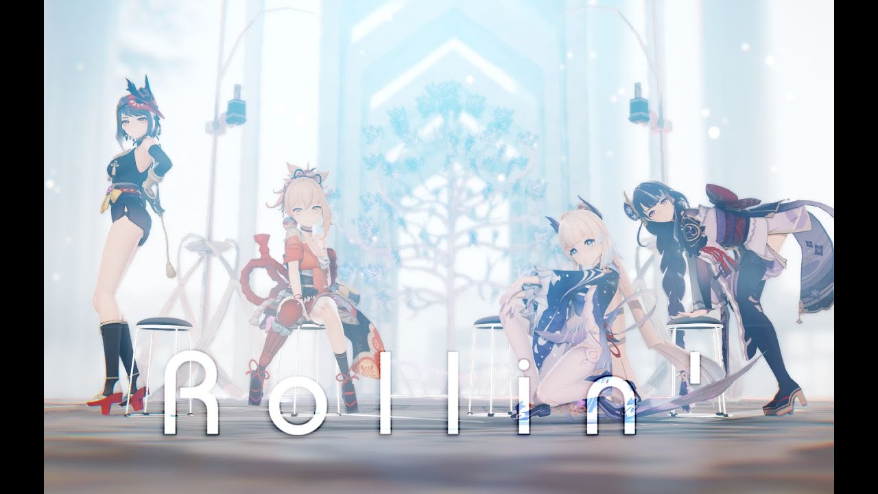 【Genshin Impact MMD/4K/60FPS】Inazuma【ROLLIN'】