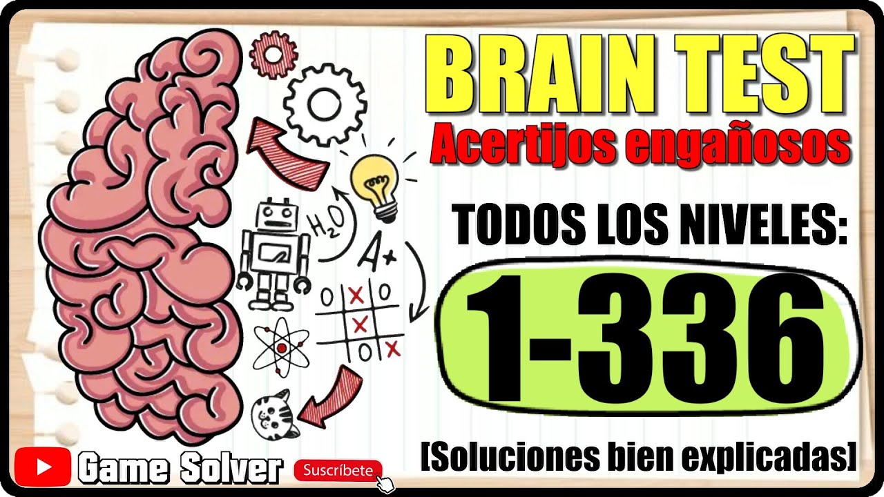 𝐁𝐑𝐀𝐈𝐍 𝐓𝐄𝐒𝐓: Acertijos Engañosos || TODOS LOS NIVELES 1-336 [2021] NUEVO!!!