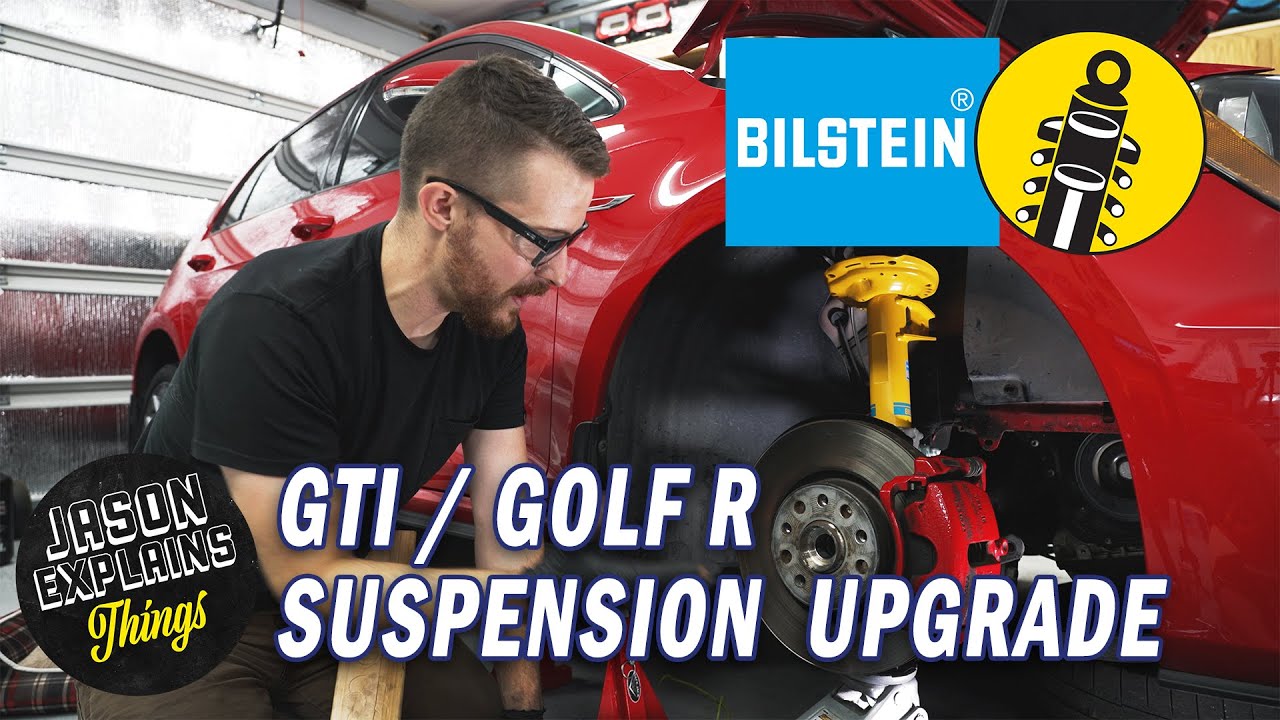 VW GTI и GOLF R: Модернизация подвески Bilstein B6 своими руками