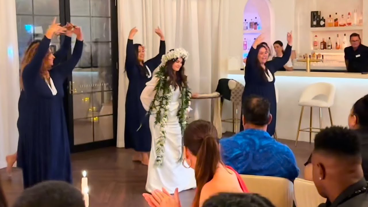 Mihi Au Ia Oe - Bride’s surprise aparima/hula