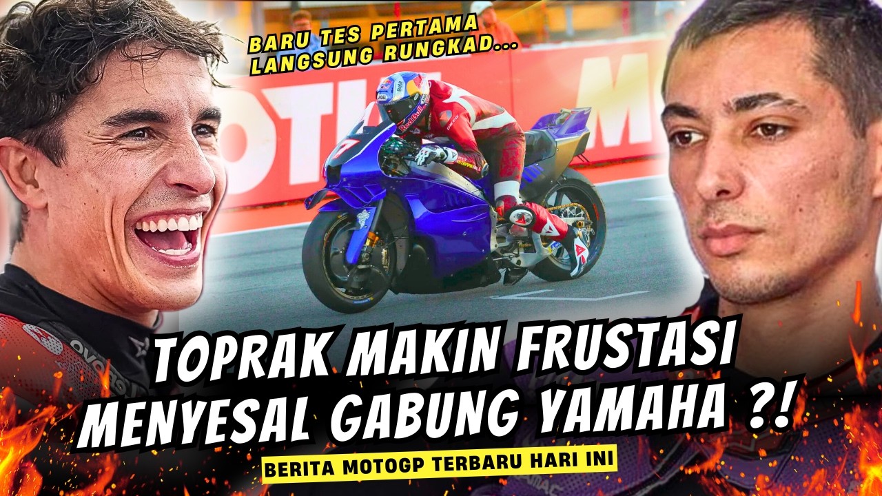 TOPRAK HANCUR LEBURR🤣MARQUEZ BERI PELAJARAN TOPRAK‼️BERITA MOTOGP HARI INI