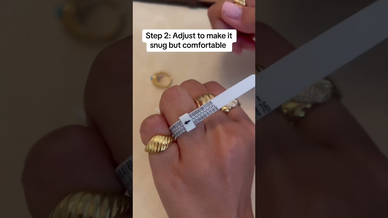 How to use a ring sizer ⭐️ Find your perfect size every time with our FREE ring sizer 😎🧿