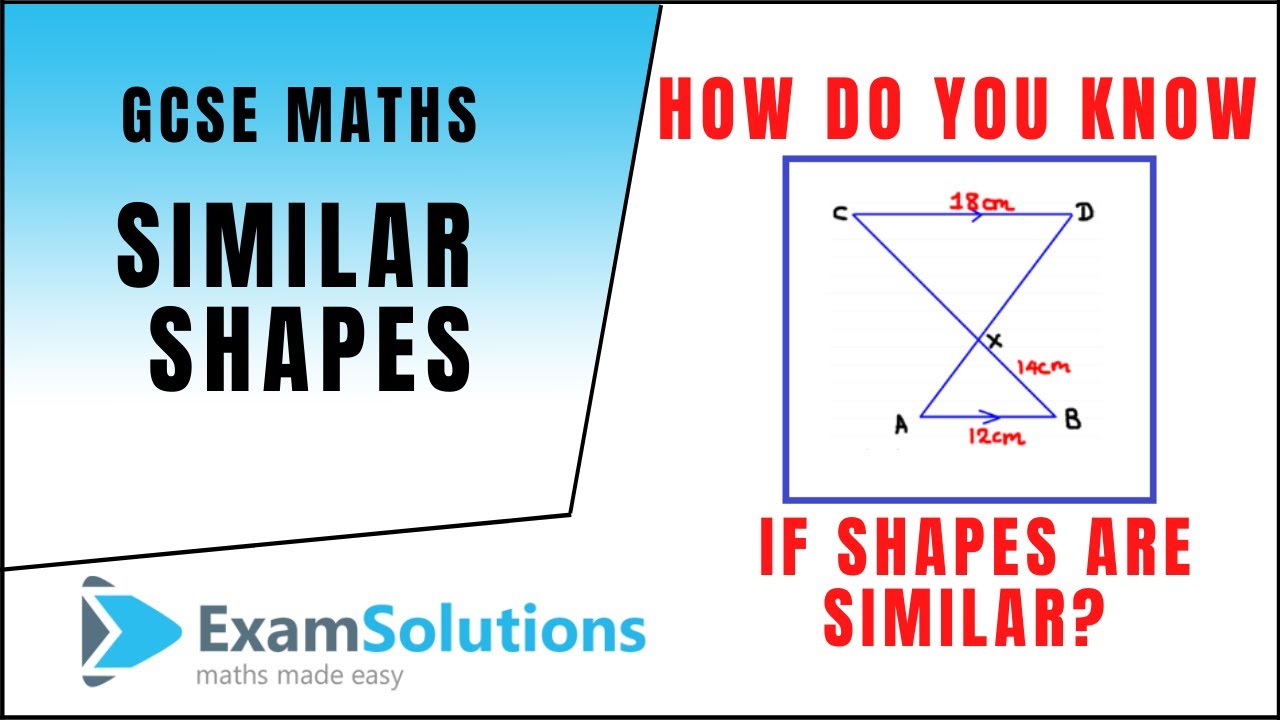 Similar shapes | ExamSolutions