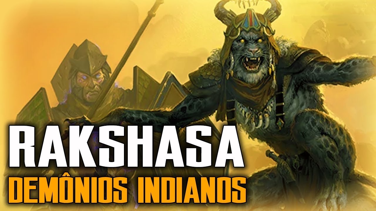 Rakshasa o demônio devorador de homens - MITOLOGIA HINDU