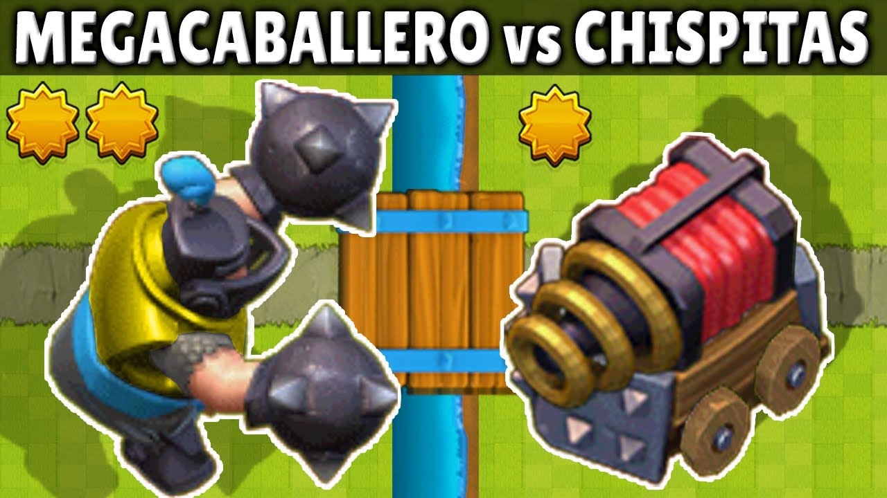 MEGA CABALLERO vs CHISPITAS | CUAL ES MEJOR LEGENDARIA? | OLIMPIADAS de CLASH ROYALE