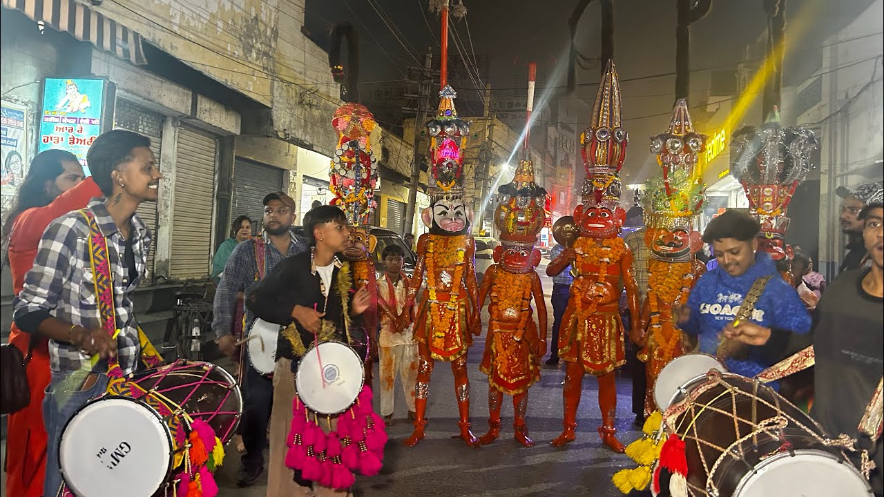 Shree Pawanputra rudraveer hanuman sewadal || Balaji swaroop Jalandhar || shobha yatra Jalandhar2024