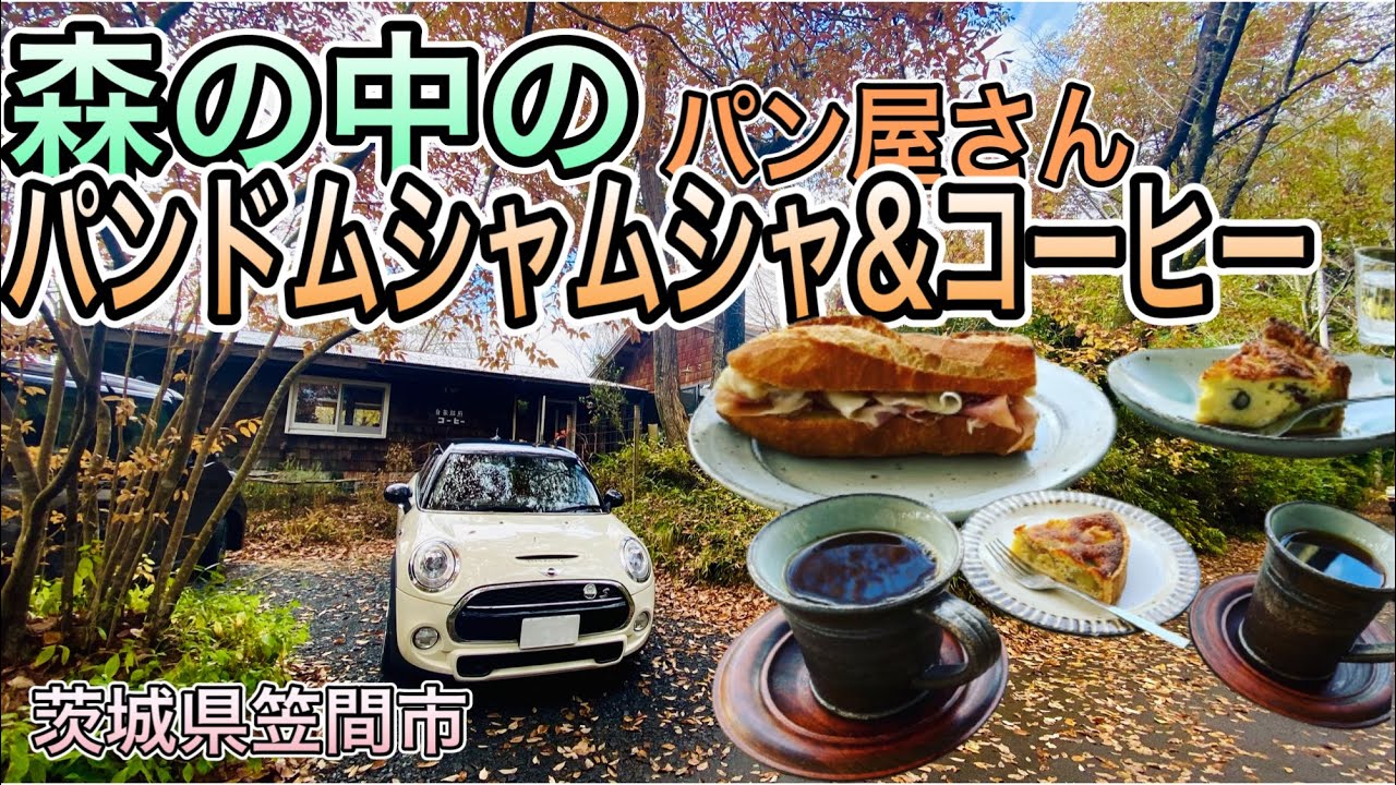 【茨城県笠間市】森の中にあるパン屋さん。パンドムシャムシャ&コーヒー。最高でした。