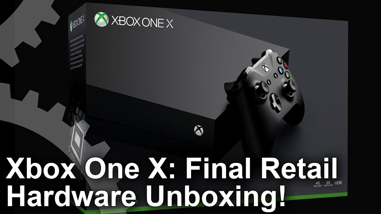 Digital Foundry Espa&ntilde;ol: Xbox One X Unboxing + Comparaci&oacute;n de Tama&ntilde;o con PS4 Pro!
