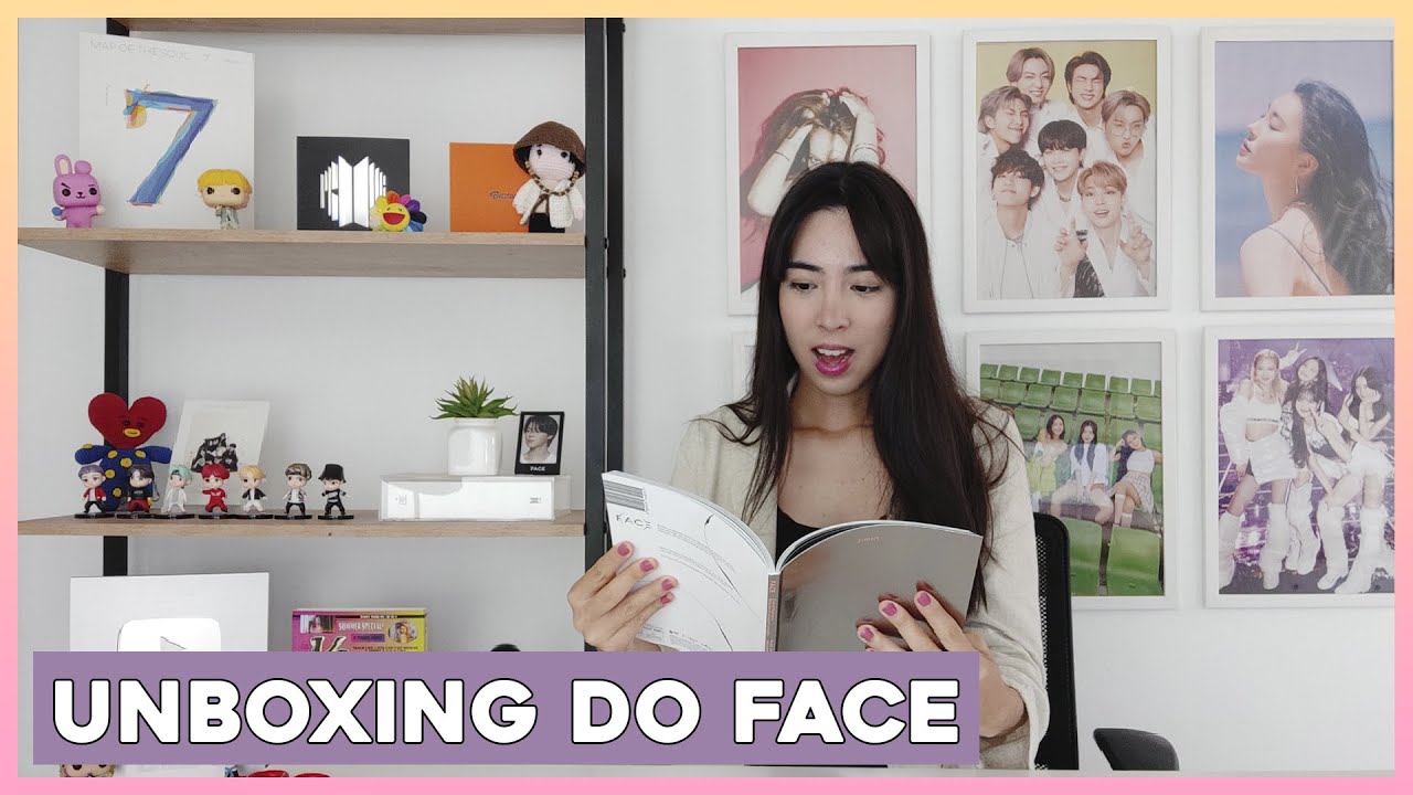 Unboxing do álbum Face do Jimin