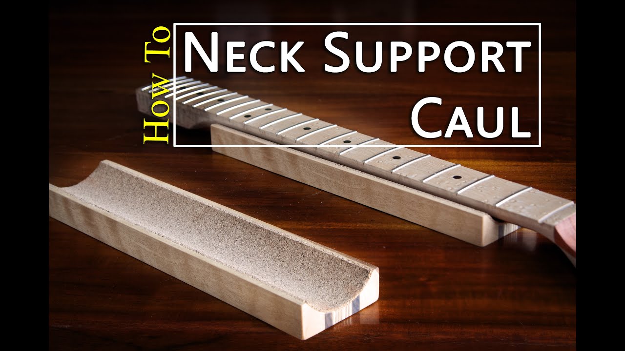 How To Make A Neck Support Caul