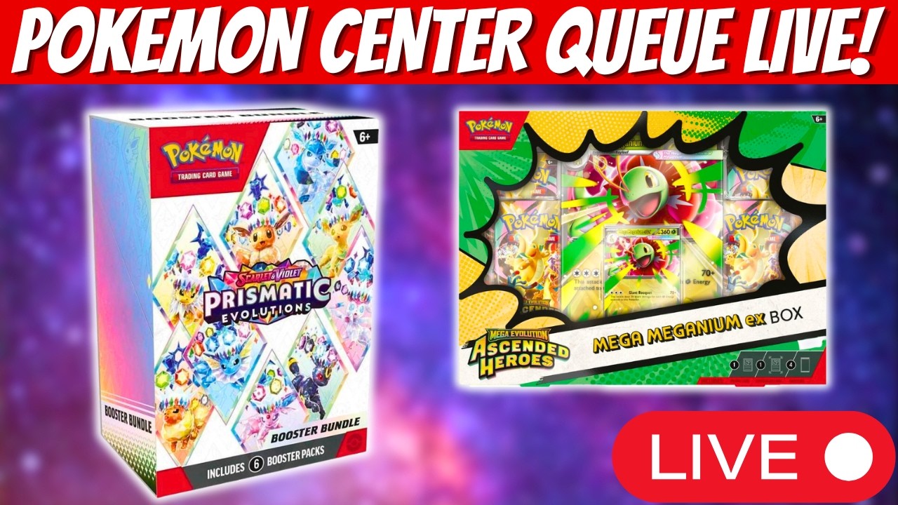 Pokemon Center Queue LIVE! What is dropping?!