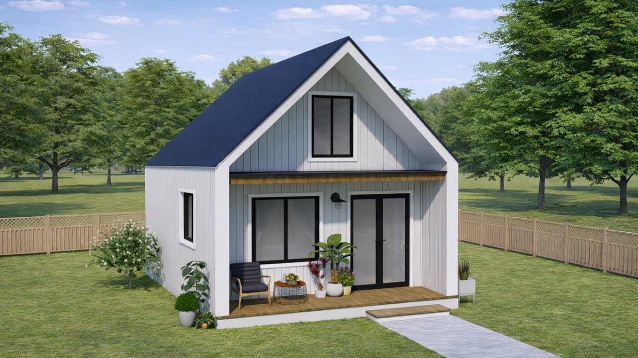 Small House Design 5 x 6 meters (30 Sqm) | Loft House