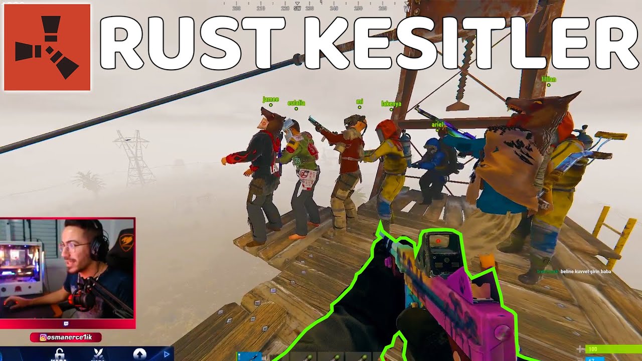 RUST KOMİK VE EN İYİ ANLAR #17 - RUST TÜRKÇE