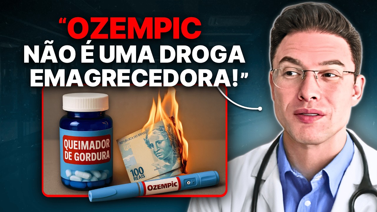 OZEMPIC NÃO QUEIMA GORDURA! A VERDADE sobre DROGAS EMAGRECEDORAS! | Muzy Explica