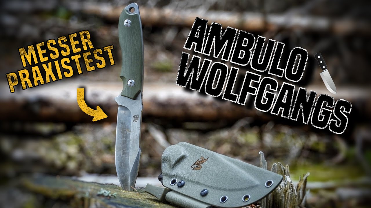 WOLFGANGS AMBULO IM PRAXISTEST | EXTREM | Outdoormesser | Review | Dominic Telser