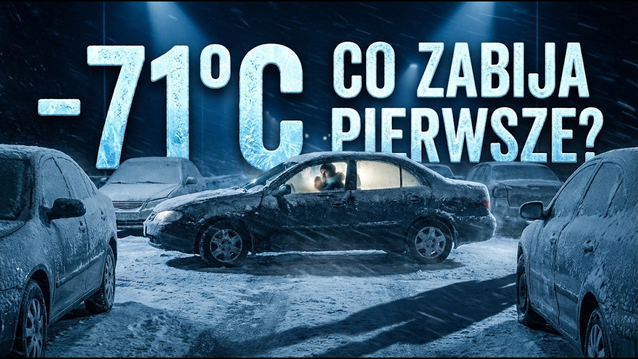 -71°C: Co tak naprawdę zabija jako pierwsze, gdy utkniesz w korku podczas ekstremalnej zimy
